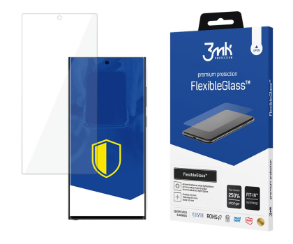 Szkło i folia ochronna 3MK Szkło hybrydowe FlexibleGlass Samsung S24 Ultra S928 3M005717